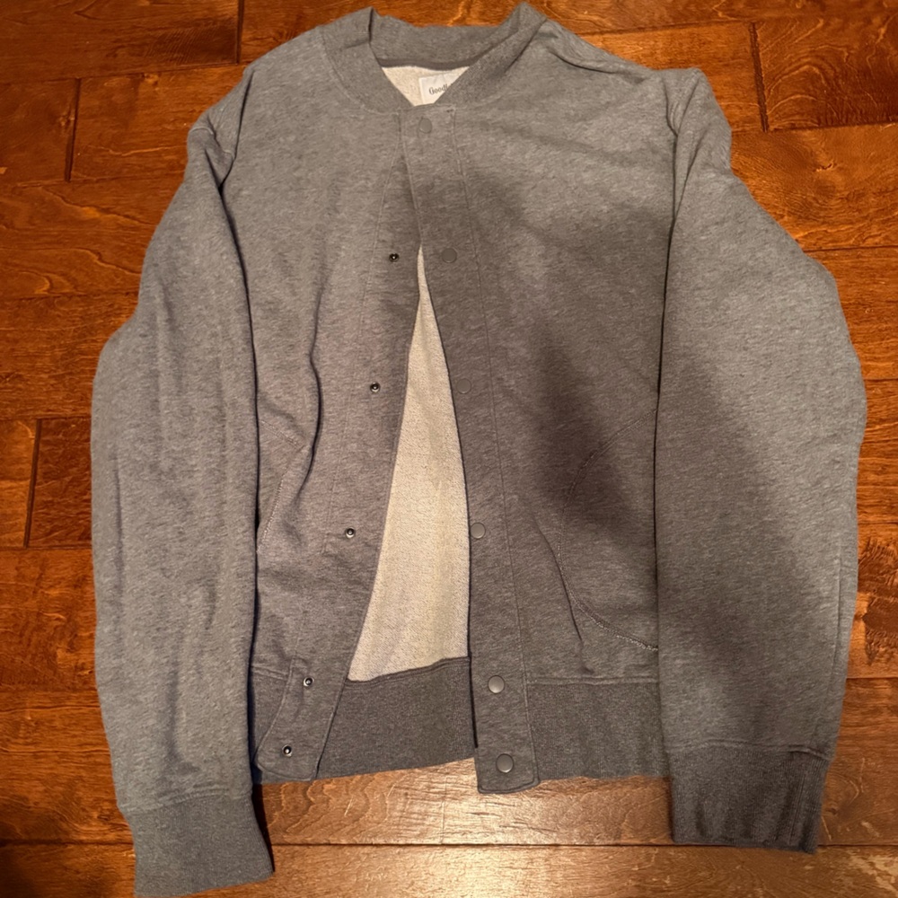Goodfellow & Co Charcoal Gray Shirt Jacket